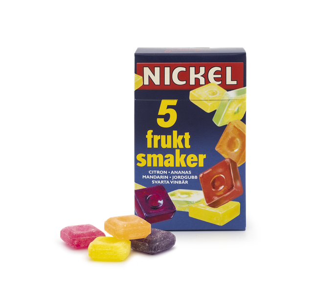 NICKEL FRUKT 100G 18ST/FRP - Sockerbageriet i Helsingborg